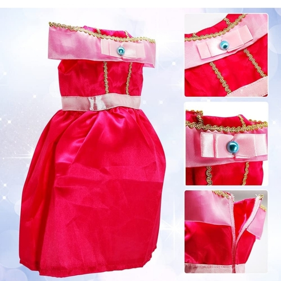 TYZEST 18 inch Doll Clothes Gifts,Princess Costume Dress Set Fits American 18 in - Picture 6 of 6